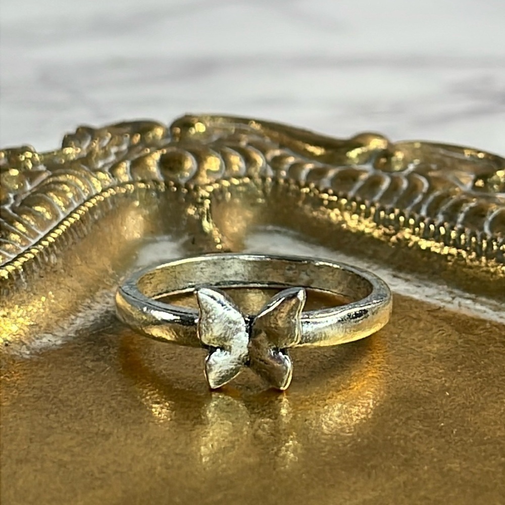 Butterfly Silver Ring